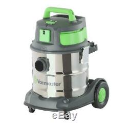 Vacmaster Industrial Vacuum Wet / Dry 20l 1500 watts Stainless Tank Sync Func
