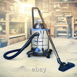 Vacmaster Wet and Dry Vacuum Cleaner 30L Tough, Powerful 1500W Garage