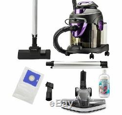 Vacuum Cleaner 1600W Wet/Dry Carpet Washer with Shampoo