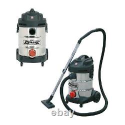 Vacuum Cleaner Industrial 30L 1400With230V Stainless Drum