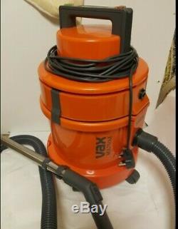 Vax Multivax Orange Wet & Dry Vacuum Cleaner 1300W Used