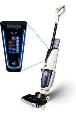 Venga! Cordless Wet-Dry Vacuum Cleaner 150W White VG MV 3000 Self-Clean Cycle