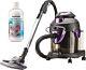 Vytronix Wet & Dry Vacuum Cleaner, Wsh60 Washer & Blower, 1600w, Grey/ Purple