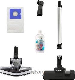 Vytronix Wet & Dry Vacuum Cleaner, WSH60 Washer & Blower, 1600W, Grey/ Purple