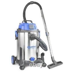 Wet & Dry Vac Industrial Vacuum Cleaner 30L Blower 1400W Front socket HYVI3014