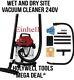 Wet & Dry Vacuum Cleaner Industrial Water And Dirt All-in-1 Blower Vac 15l 1250w