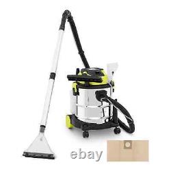 Wet-dry vacuum cleaner for carpet & upholstery cleaning 1200 W 20 L Upholste