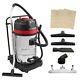 Yavolo Industrial Vacuum Cleaner 80l 3000w Stainless Steel Wet & Dry Commercial