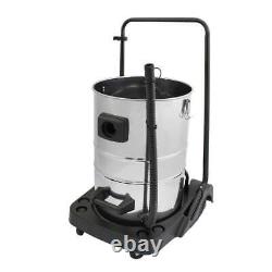 Acier inoxydable industriel 80L 3000W Aspirateur humide/sec extra puissant