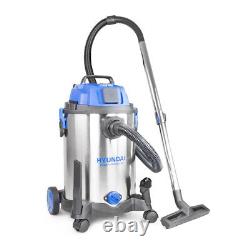 As a language model AI developed by OpenAI, I can assist you with your translation request. The French translation for the given title is: 'Aspirateur industriel Hyundai HYVI3014 30L humide/sec 1400W 230V.'