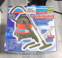 As an AI language model, I can help you translate the title into French. The translation of 'Vac King 20L Wet & Dry Vacuum Cleaner (230V) Dust Bag Included CVAC20P' in French would be: 'Aspirateur Vac King 20L à usage sec et humide (230V) Sac à poussière inclus CVAC20P'.