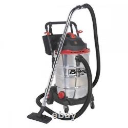 Aspirateur Sealey PC460 humide et sec 60L 230V/1600W