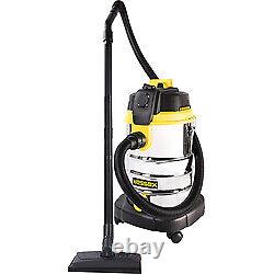 Aspirateur Wessex 30L humide et sec avec prise de courant 230V