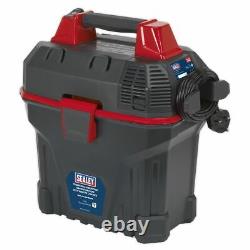 Aspirateur de garage humide et sec Sealey GV180WM 1500W 230V à montage mural