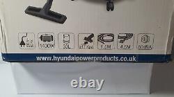 Aspirateur électrique Hyundai 1400W 3-en-1, humide et sec avec filtre HEPA HYVI3014