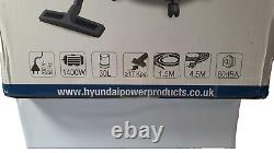Aspirateur électrique Hyundai 1400W 3-en-1 humide et sec avec filtre HEPA HYVI3014