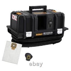 Aspirateur humide et sec sans fil XR Flexvolt Dewalt DCV586MN-XJ avec boîte de rangement TSTAK de 13,5 L