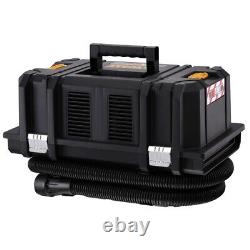 Aspirateur humide et sec sans fil XR Flexvolt Dewalt DCV586MN-XJ avec boîte de rangement TSTAK de 13,5 L