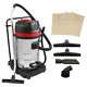 Aspirateur Industriel 80l Humide Et Sec Avec 4 Accessoires Nettoyage Commercial 3000w