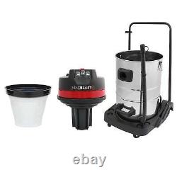 Aspirateur industriel MaxBlast 80L et embout de sol pour liquides et poussières - Usage commercial