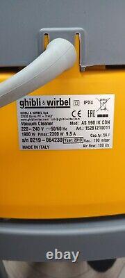 Aspirateur industriel humide et sec Ghibli & Wirbel AS 590 Ik CBN
