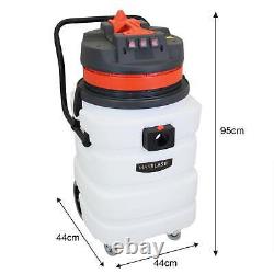 Aspirateur industriel humide et sec MAXBLAST avec accessoires, puissant 3000W, 90L