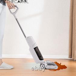 Aspirateur intelligent sans fil pour sols en bois, nettoyeur humide et sec en un seul passage