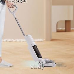 Aspirateur intelligent sans fil pour sols en bois, nettoyeur humide et sec en un seul passage