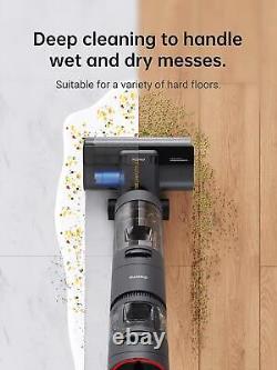 Aspirateur robot sans fil Dreame H12 pour sols humides et secs / vadrouille 3 en 1 avec fonction de nettoyage automatique