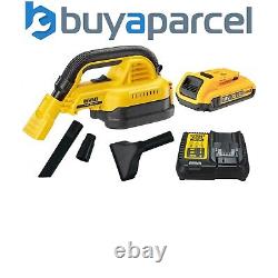 Aspirateur sans fil DeWalt DCV517N XR portatif 18 V humide et sec avec batterie 2.0 Ah et chargeur