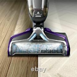 Bissell 2224e Crosswave Pet Wet & Dry Cleaner Noir / Argent Nouveauté De Ao