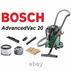Bosch Advancedvac 20 Aspirateur Humide Et Sec Et Souffleur Atelier Vac 240v