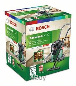 Bosch Avancée Vac20 Tout Usage Aspirateur 06033d1270 3165140874014