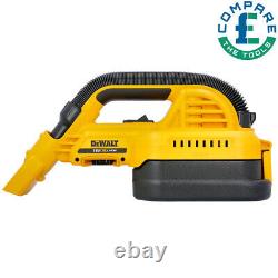 DeWalt DCV517N 18V XR Aspirateur à filtre Hepa humide et sec de 1,9 L sans batterie