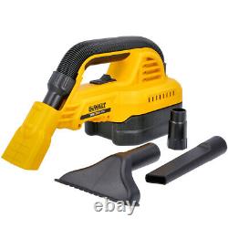 DeWalt DCV517N 18V XR Aspirateur à filtre Hepa humide et sec de 1,9 L sans batterie