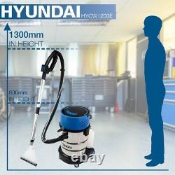 Hyundai 1200w 2-en-1 Vacuum Humide Et Sec Et Tapisserie Et Nettoyeur De Tapis