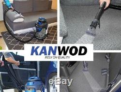 Kanwod Multifunction 1400w 10 Dans 1 Wet & Dry Aspirateur & Tapis Lave-linge Etc