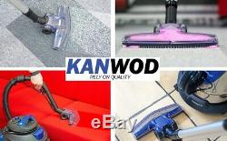 Kanwod Multifunction 1400w 10 Dans 1 Wet & Dry Aspirateur & Tapis Lave-linge Etc