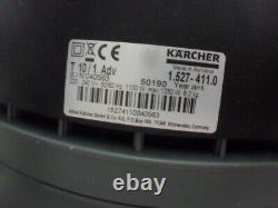 Karcher Pro T10/1 Adv 240v Aspirateur En Grande Condition Little Utiliser Les Sacs