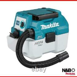Makita Dvc750lz 18v Lxt Bl 7.5l Classe L Wet/dry Vacuum Cleaner Body Only