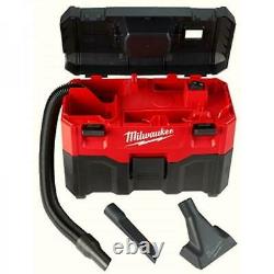 Milwaukee M18vc2-0 Nouvelle Génération M18 18v Vacuum Sans Fil Humide Et Sec