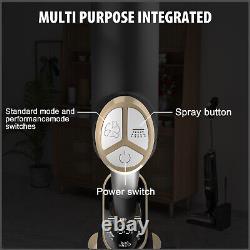 Nettoyant pour planchers de bois franc 4 en 1, aspirateurs humides et secs avec système de contrôle intelligent