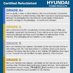Nettoyeur d'ameublement/tapis Hyundai Grade B HYCW1200E avec aspirateur à sec et humide 1200W 2en1
