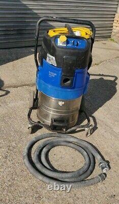 Nilfisk Alto Attix 110v Wet Dry Vacuum Dust Extractor Vac Tuyau Makita 447 + Tuyau