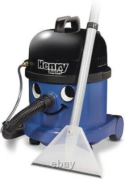Numatic Henry Wash Hwv370 Cylinder Carpet Cleaner Bleu