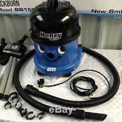 Numatic Henry Wash Hwv 370 Cylindre Wet & Dry Aspirateur Bleu