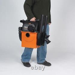 Ridgid 5-gal Shop Vacuum À Vide Sèche Mur-mount Vac Cleaner Blower Car Portable