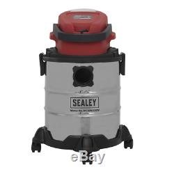 Sealey Pc20sd20v Cordless Aspirateur Wet & Dry 20ltr 20v Car Home Atelier