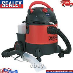 Sealey Pc310 Valeting Machine Humide Et Sèche Avec Accessoires 20ltr 1250w 230v