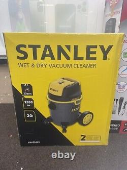 Stanley SXVC25PTDE, Aspirateur humide et sec, noir/jaune, 25 L Outil électrique